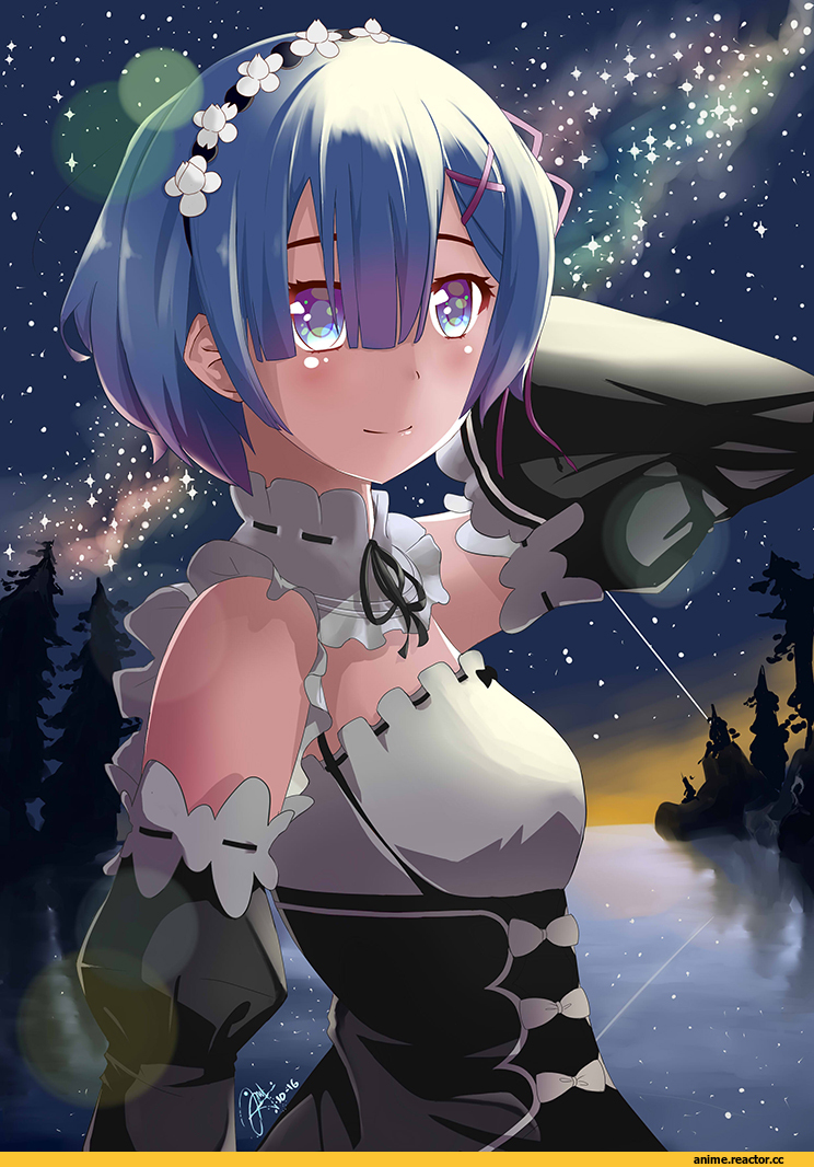 Re Zero Kara Hajimeru Isekai Seikatsu, Rem (re zero), digitalmargin, Anime