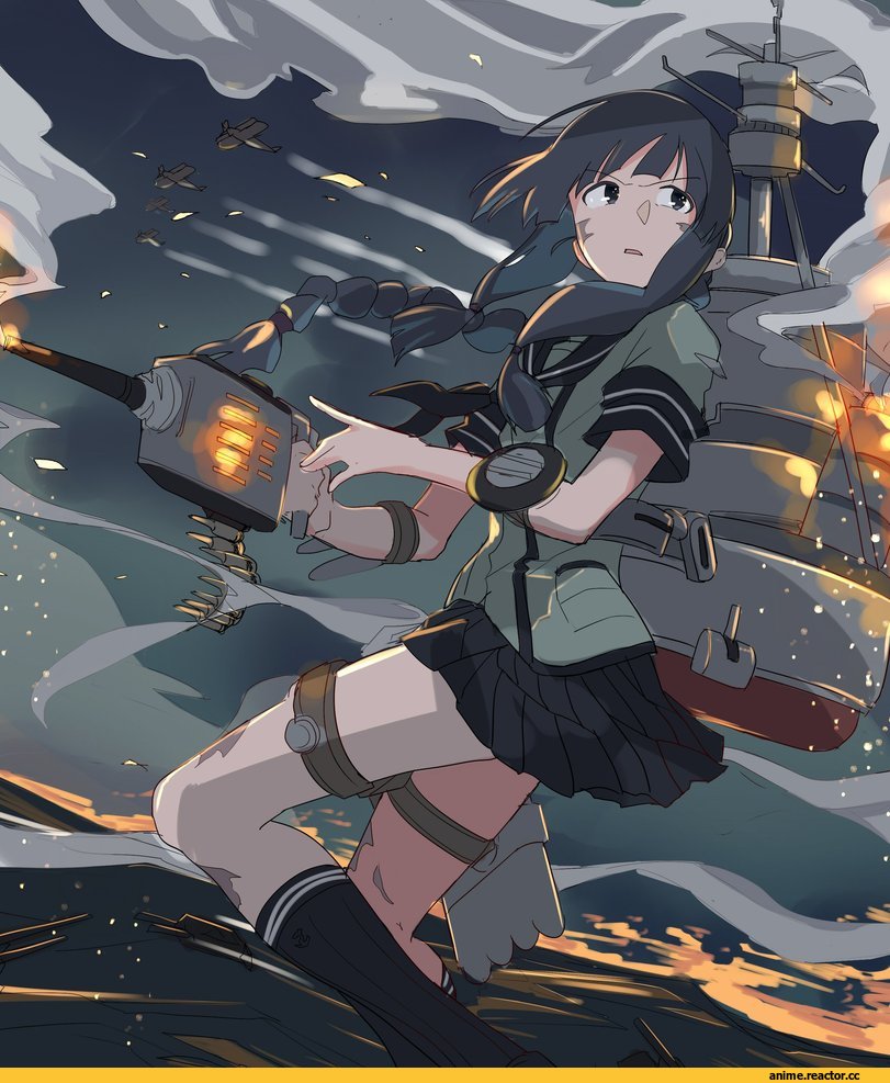 Kantai Collection, Kitakami (Kantai Collection), sy-l-via, Anime