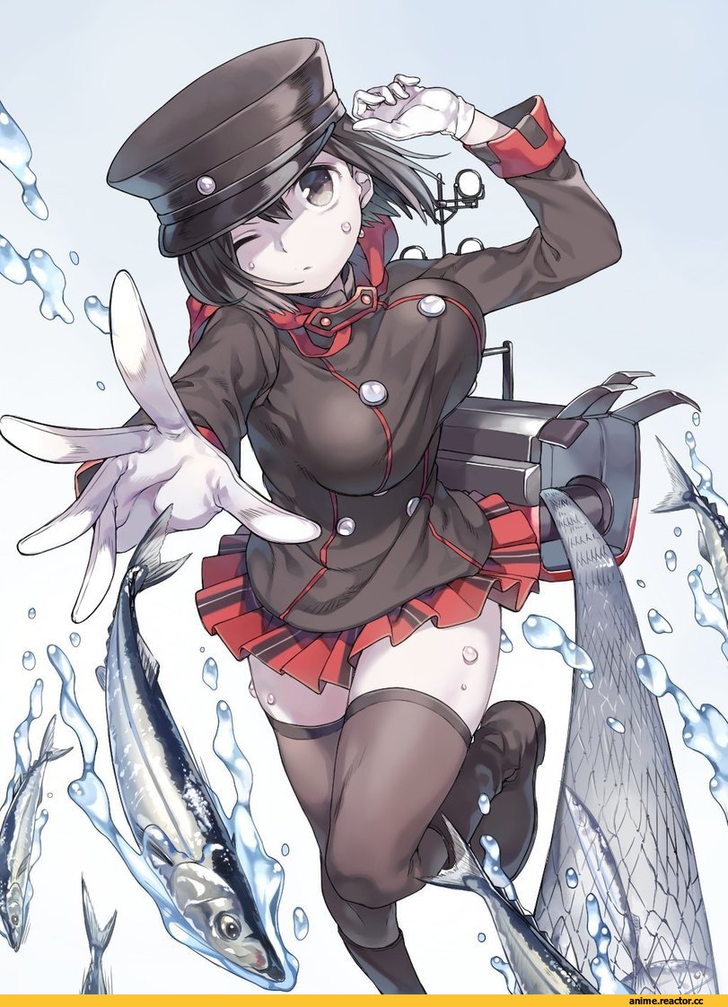 Akitsu Maru, Kantai Collection, Anime Art, rojiko, Anime