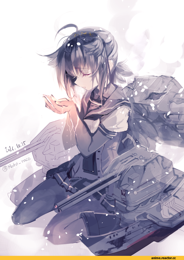 Hatsuzuki (Kantai Collection), Kantai Collection, cis (carcharias), Anime