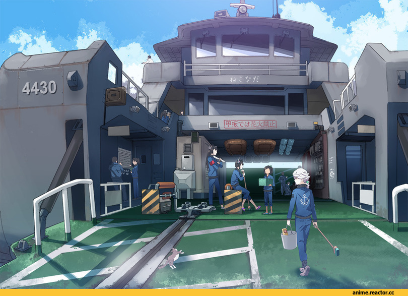 Admiral (Kantai Collection), Kantai Collection, Fubuki (Kantai Collection), i-401 (kantai collection), Kaga (Kantai Collection), Nagato (Kantai Collection), ryuujou (kantai collection), tenryuu (kantai collection), Unryuu (Kantai Collection), jack hamster, Anime