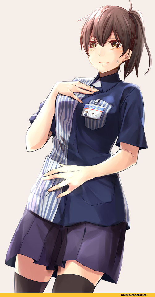 Kaga (Kantai Collection), Kantai Collection, sora (sky s04), Anime