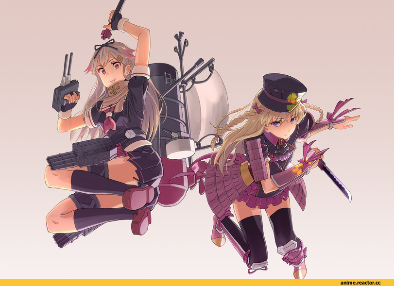 Touken Ranbu, Yuudachi, Kantai Collection, crossover, fujimo ruru, Anime