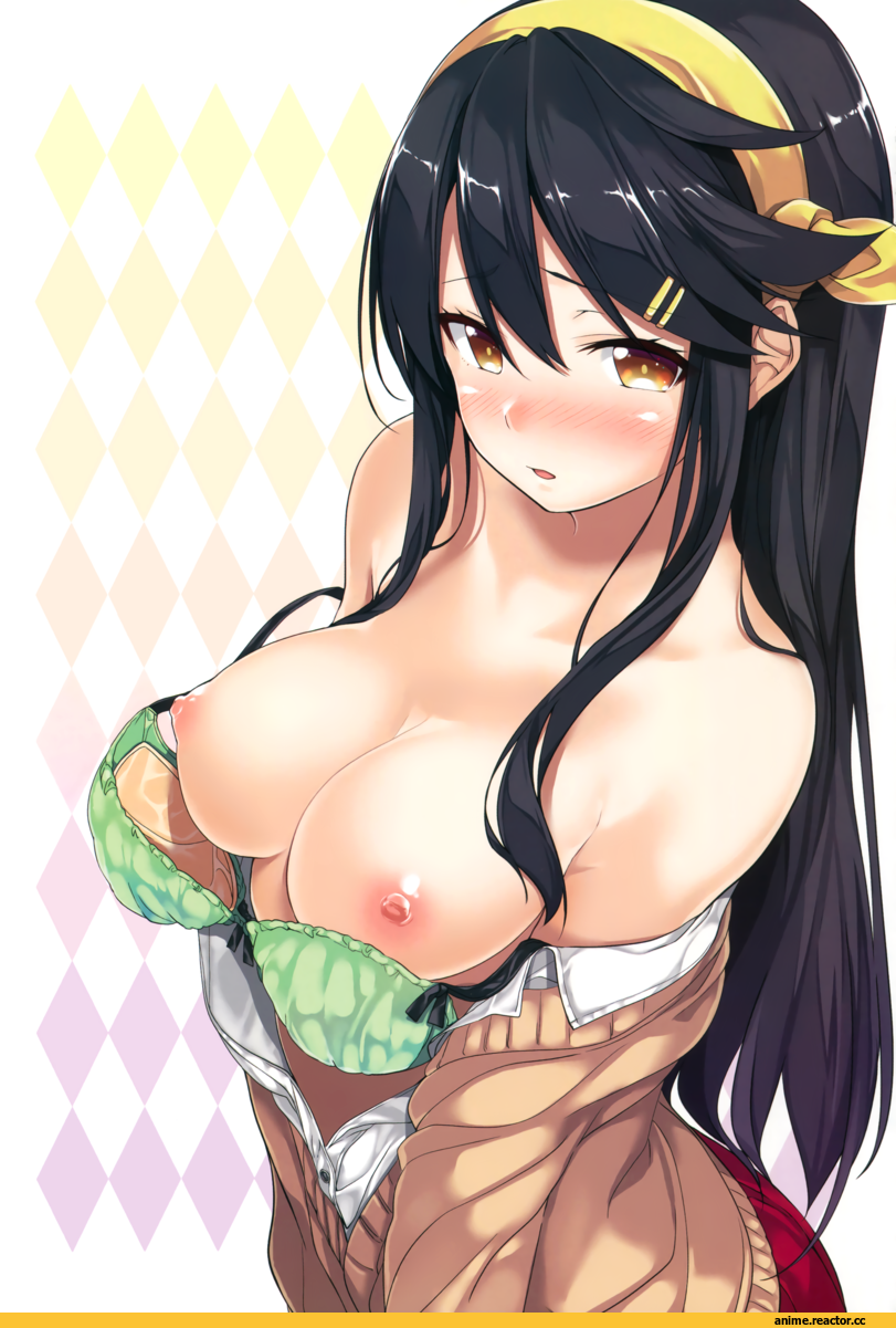 Haruna (Kantai Collection), Kantai Collection, Anime Ero Oppai, Anime Ero, Anime
