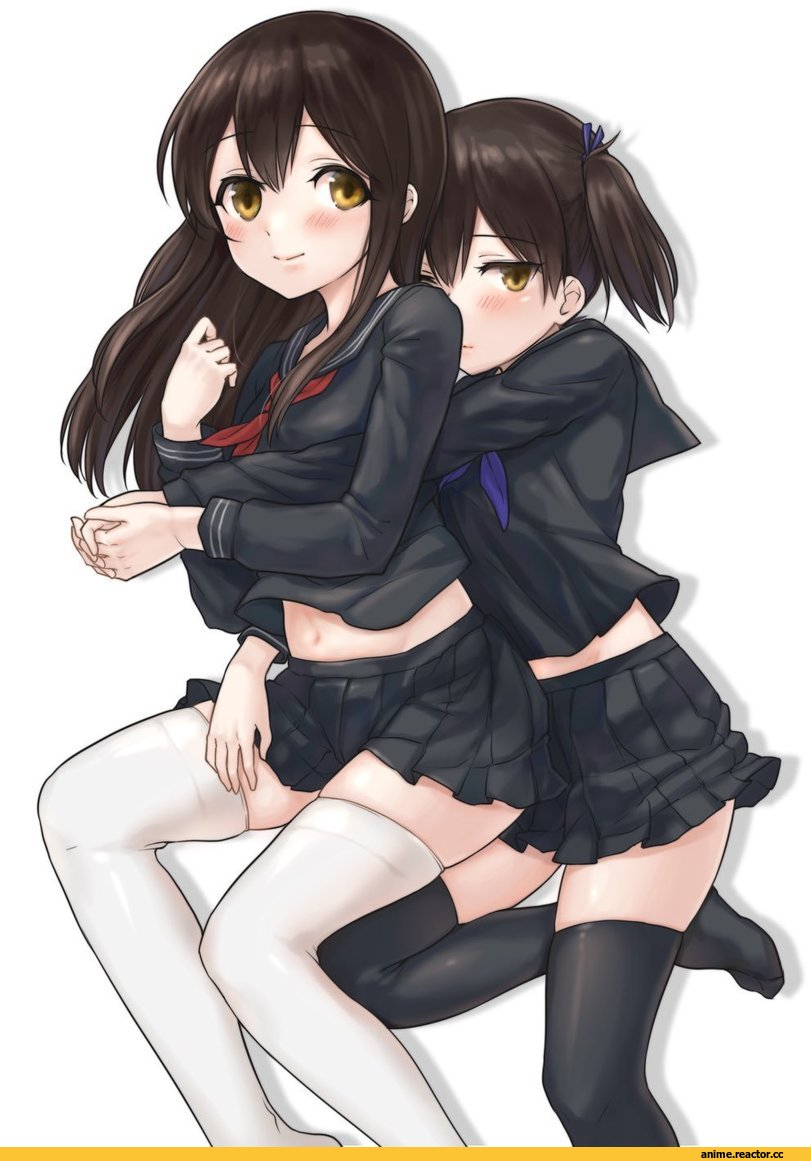 Fukuroumori, Anime Art, Akagi, Kantai Collection, kaga, Anime