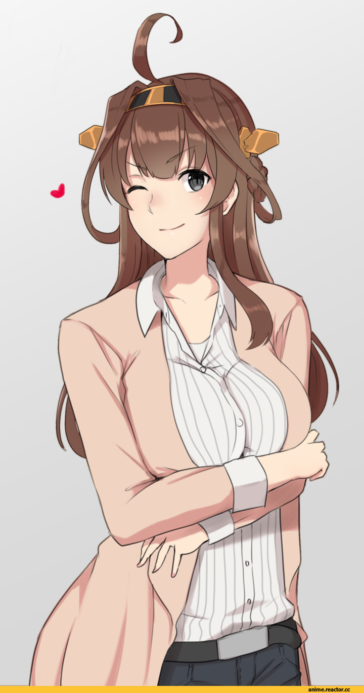Kongou (Kantai Collection), Kantai Collection, Taka (vert 320), Anime