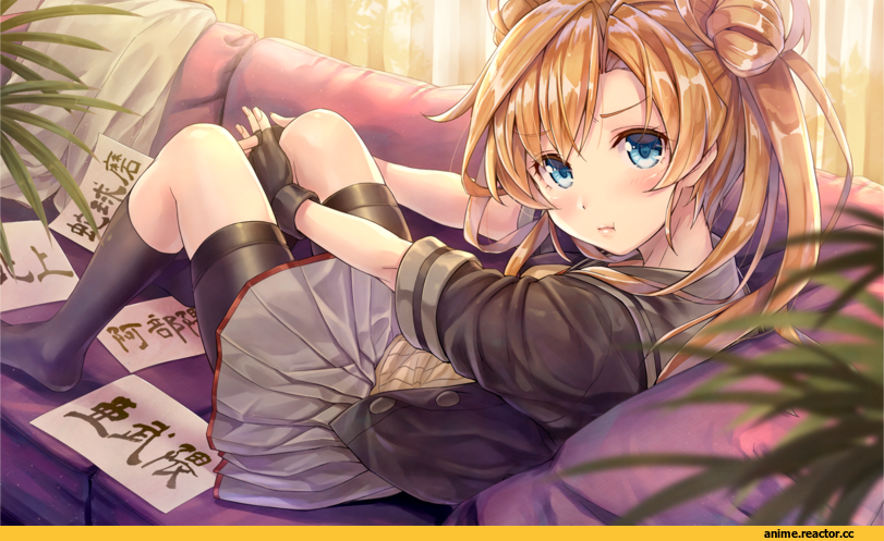Abukuma, Kantai Collection, Kotatsu (Kotatsu358), Anime Art, Anime
