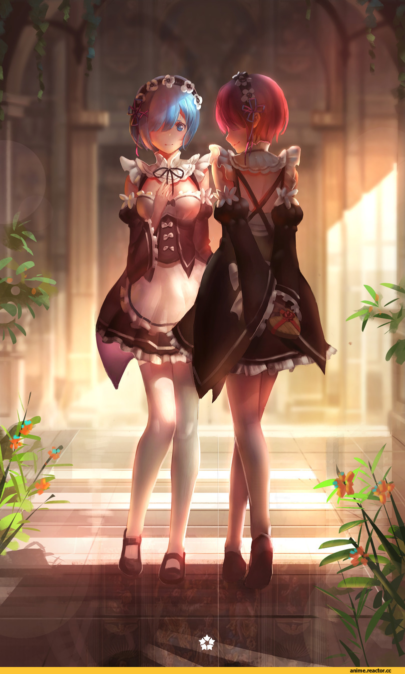 ibara dance, Ram (Re Zero), Re Zero Kara Hajimeru Isekai Seikatsu, Rem (re zero), Anime