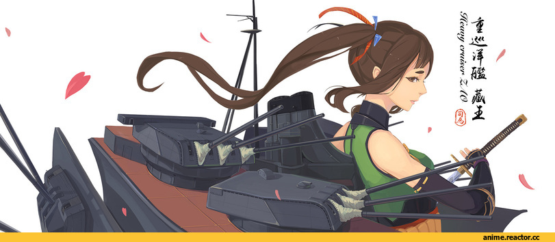 AO, Anime Art, sima naoteng, Kantai Original, Kantai Collection, World Of Warships, Anime