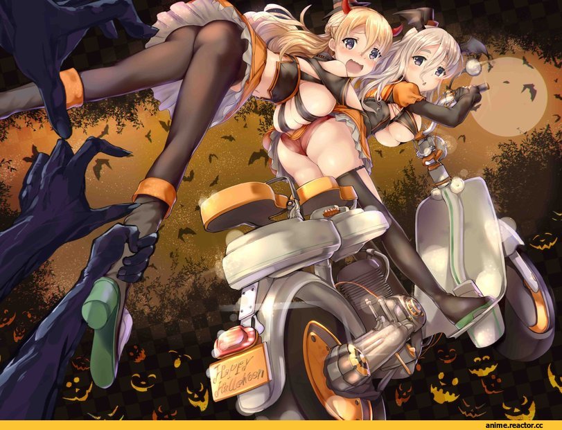 Kantai Collection, Pola (Kantai Collection), Zara (Kantai Collection), Anime Ero Pantsu, Anime Ero, Anime Halloween, Anime Ero Ass, Anime