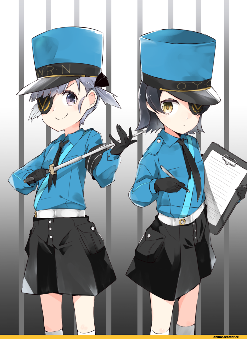 Kantai Collection, Arare (Kantai Collection), Ooshio (Kantai Collection), crossover, Persona 5, ooyama imo, Anime