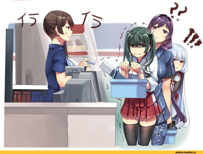 Kaga (Kantai Collection), Kantai Collection, Zuikaku, Murakumo, Female Admiral (Kantai Collection), hiememiko, Anime