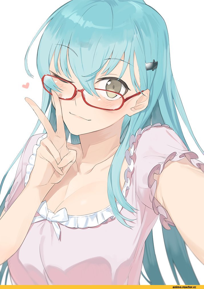 Hayashi Kewi, Suzuya (Kantai Collection), Kantai Collection, Megane, Anime