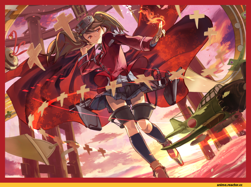 Kantai Collection, Ryuujou, fujita (condor), Anime