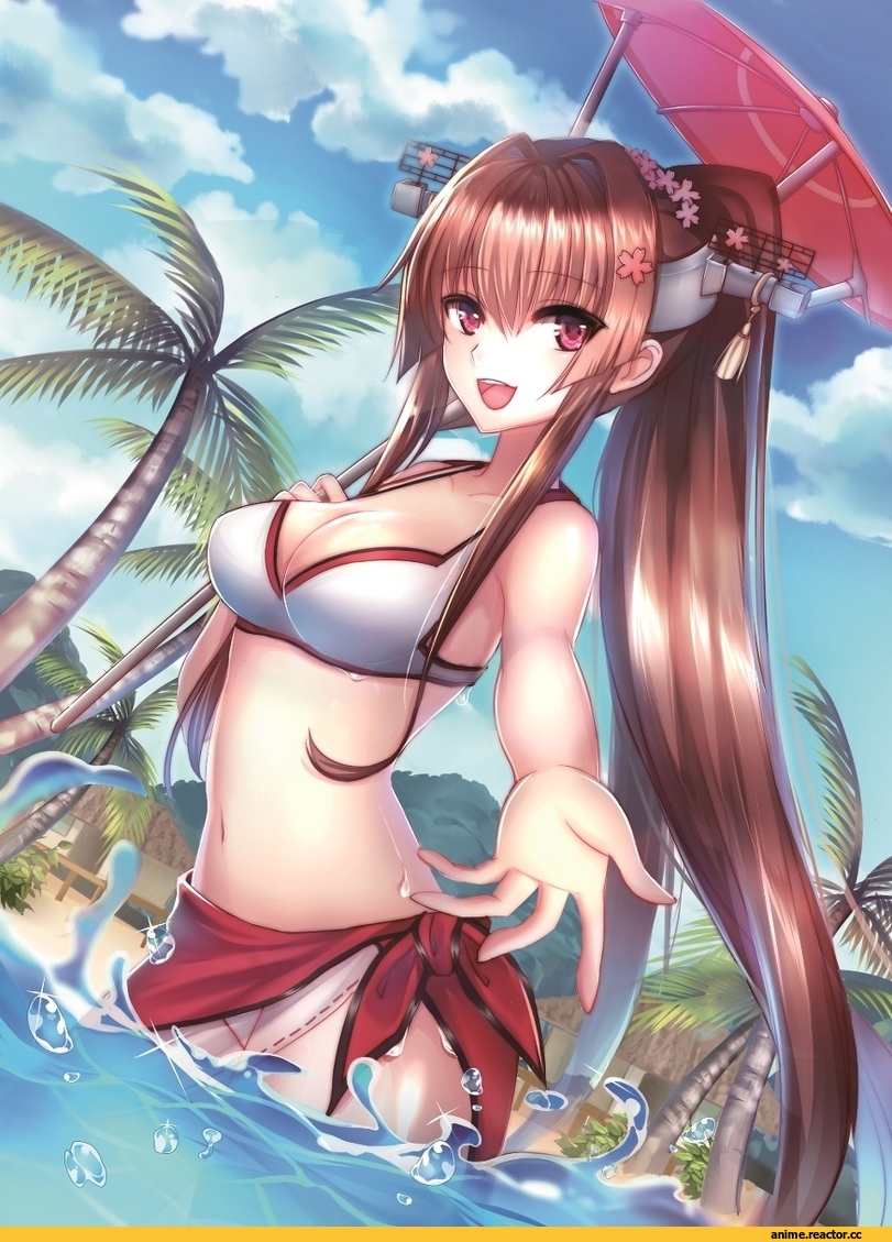 Kantai Collection, Yamato (Kantai Collection), meaomao, Anime Art, Anime Ero Swim, Anime Ero, Anime