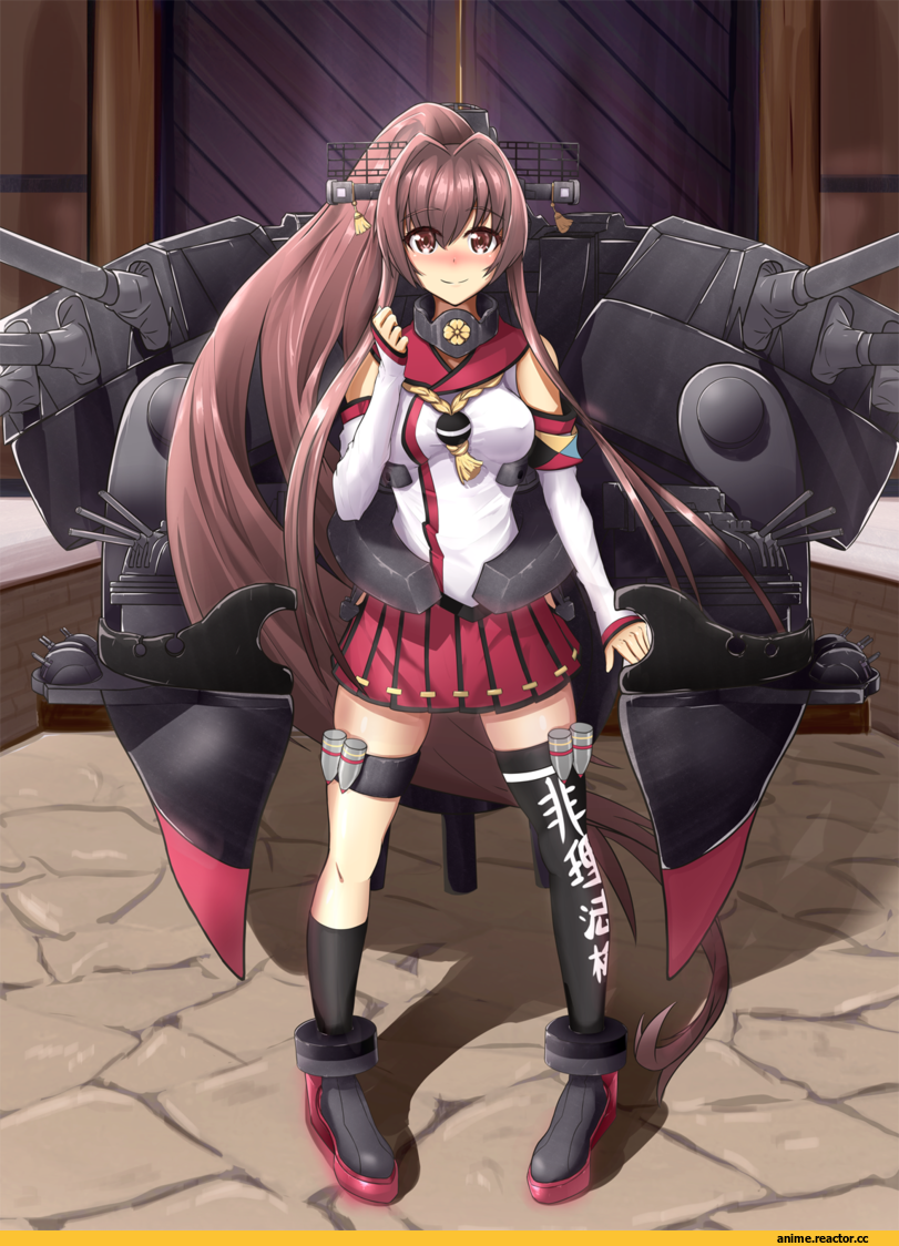 Yamato (Kantai Collection), Kantai Collection, Anime Art, mauzel, Anime