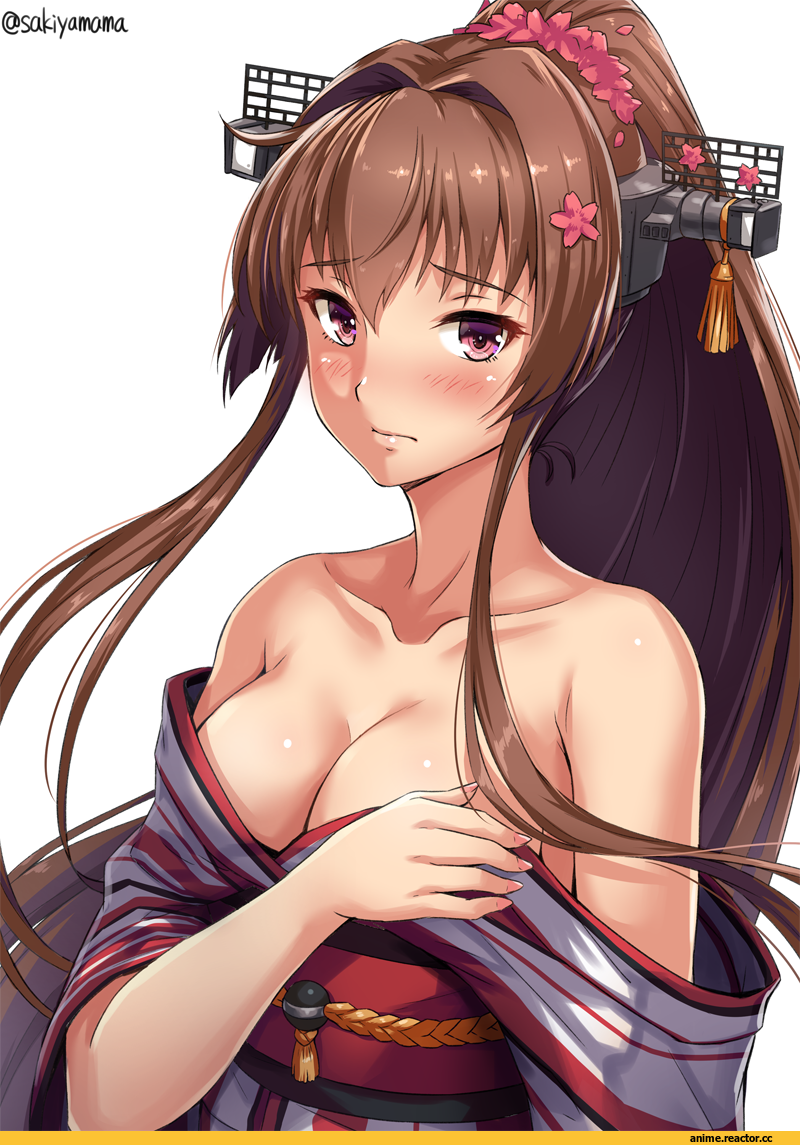 Sakiyamama, Anime Art, Yamato (Kantai Collection), Kantai Collection, Anime