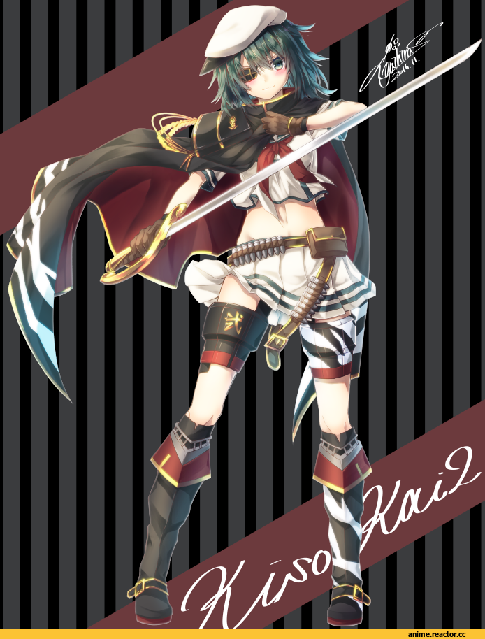 yuihira asu, Kiso, Kantai Collection, Anime