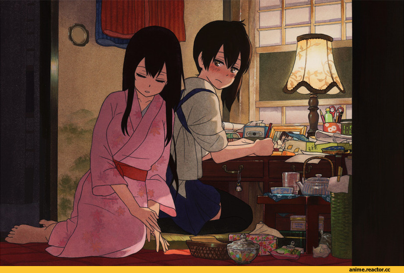 Kantai Collection, Akagi (Kantai Collection), Kaga (Kantai Collection), shijukara (great tit), Anime Art, Yukata, Anime