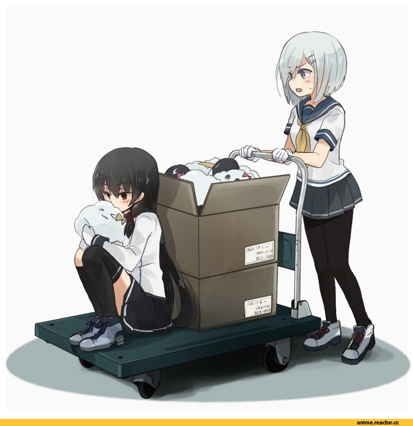 Hamakaze (Kantai Collection), Kantai Collection, Isokaze (Kantai Collection), Annin Musou, Anime Art, Anime