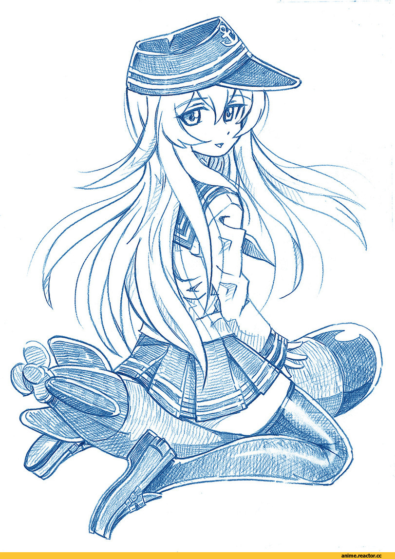 bbb (friskuser), Monochrome (Anime), Hibiki (Kantai Collection), Kantai Collection, Anime