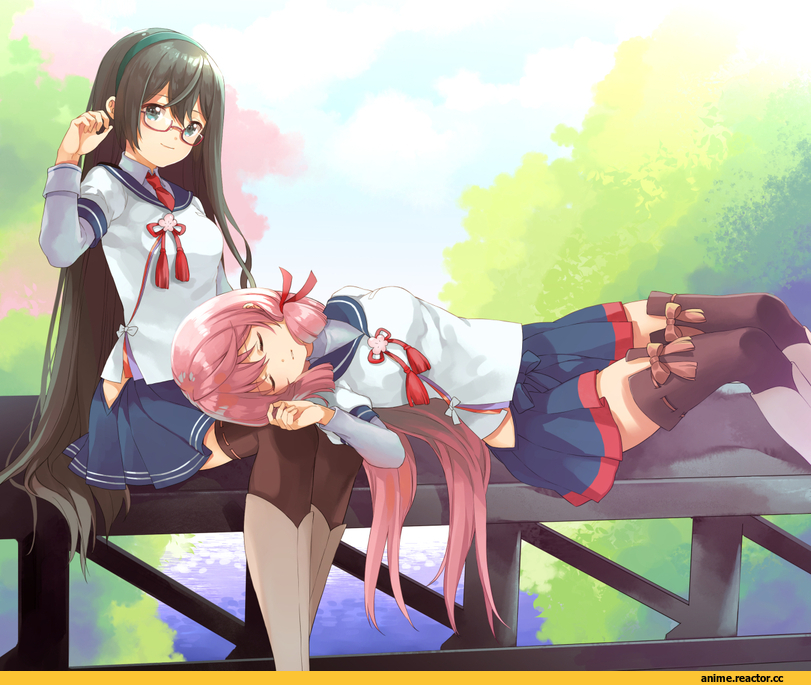 Akashi (Kantai Collection), Kantai Collection, Ooyodo (Kantai Collection), fumako, Anime