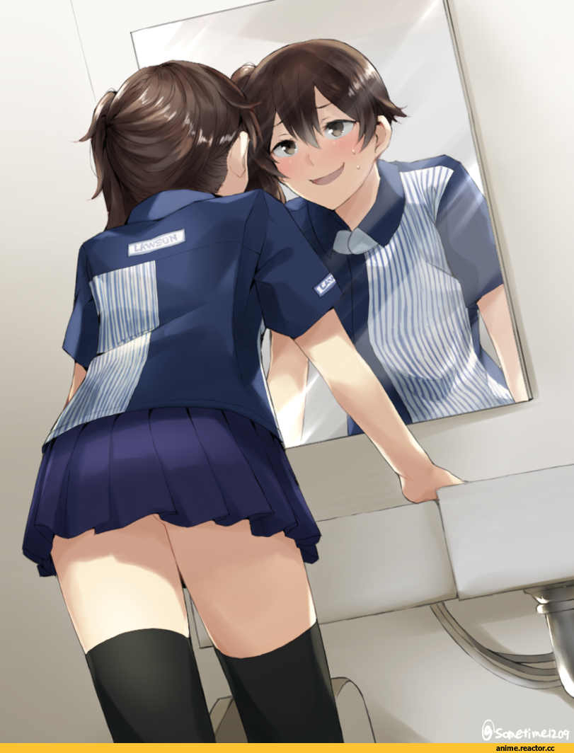 somechime (sometime1209), kaga, Kantai Collection, Anime