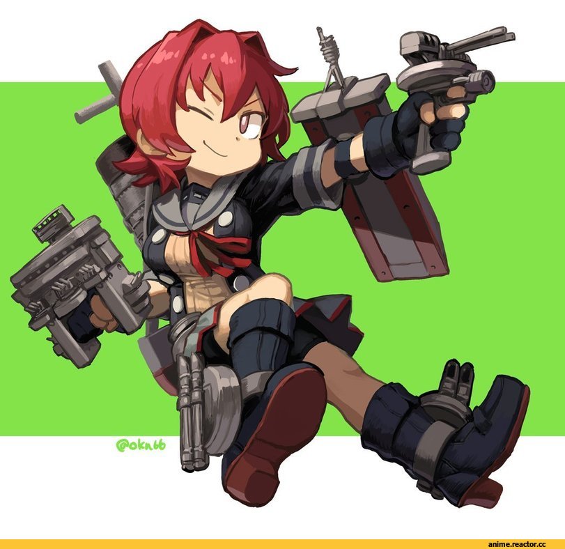 Kinu (Kantai Collection), Kantai Collection, mizuno (okn66), Anime