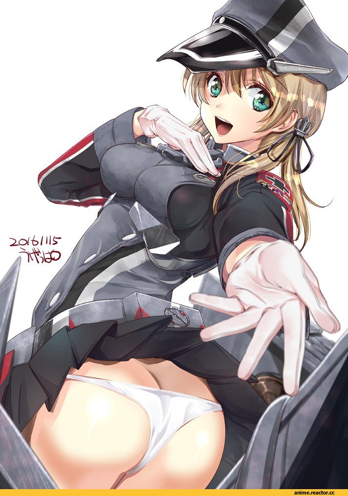 ugeppa, Anime Ero Pantsu, Anime Ero, oshiri, Prinz Eugen, Kantai Collection, Anime