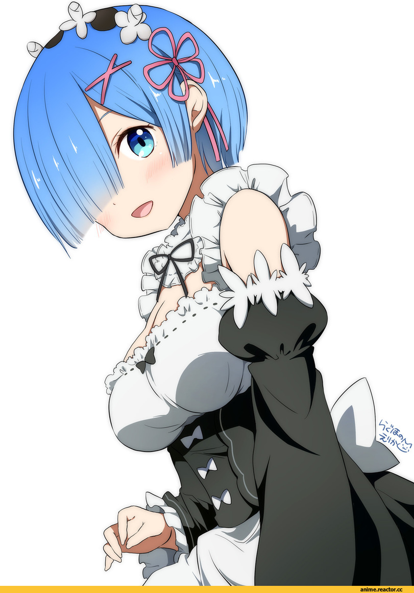 Rem (re zero), Re Zero Kara Hajimeru Isekai Seikatsu, ragho no erika, Maid, Anime