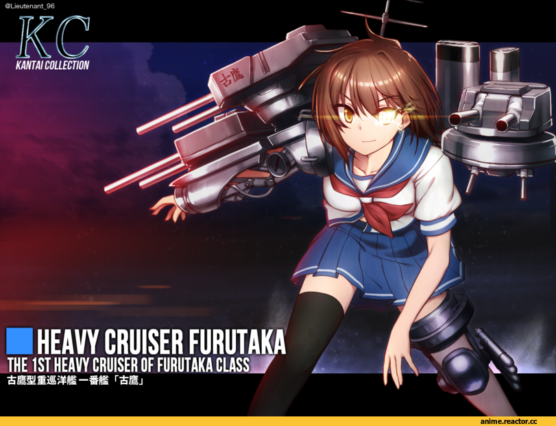 Furutaka (Kantai Collection), Kantai Collection, takahashi umori, Anime