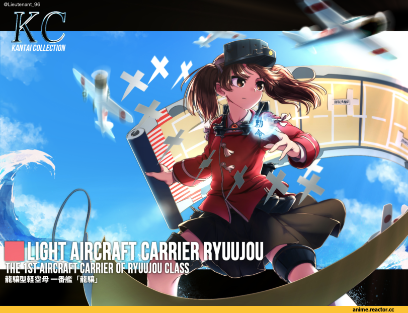 Ryuujou, Kantai Collection, takahashi umori, Anime