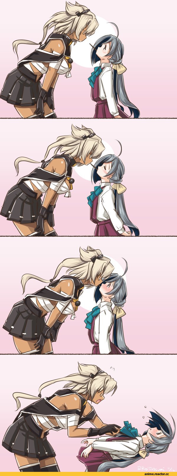Kantai Collection, Musashi (Kantai Collection), Kiyoshimo (Kantai Collection), tatsumi rei, Anime