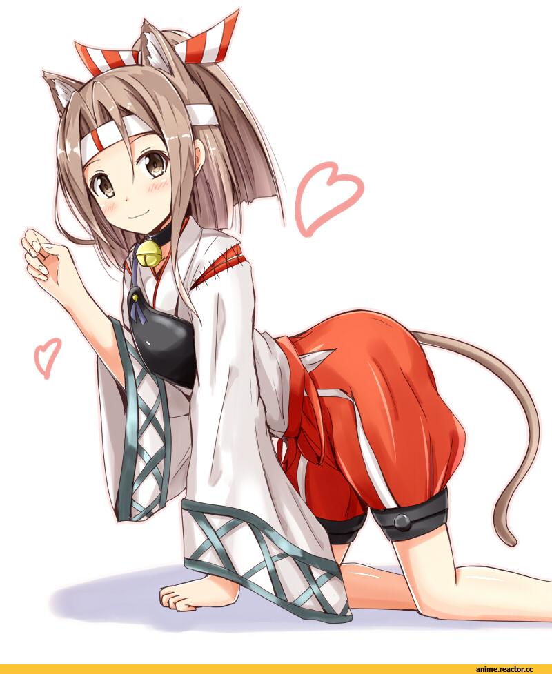 aikawa ryou, Zuihou, Kantai Collection, neko, Animal Ears, Anime