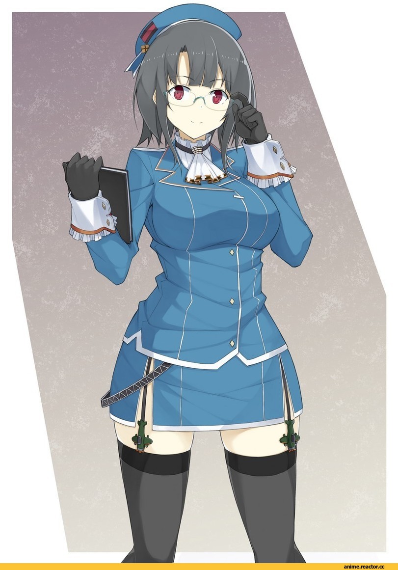 Takao (Kantai Collection), Kantai Collection, mzrz, Megane, Anime