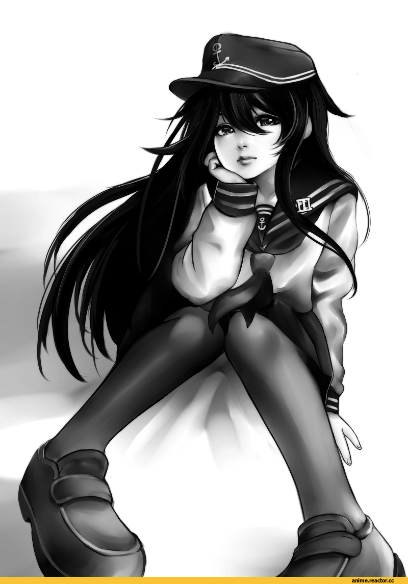 jojo218, Akatsuki, Kantai Collection, Monochrome (Anime), Anime