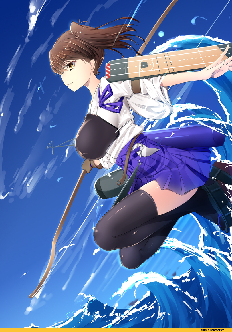 Kaga (Kantai Collection), Kantai Collection, inu3, Anime