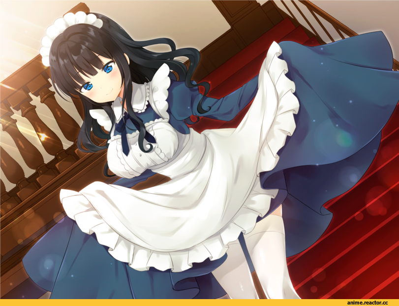 AO, Anime Art, Maid, tougetsu hajime, Anime