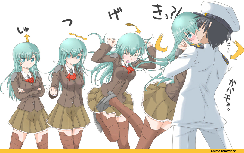 jack (slaintheva), Suzuya (Kantai Collection), Kantai Collection, Admiral (Kantai Collection), Anime