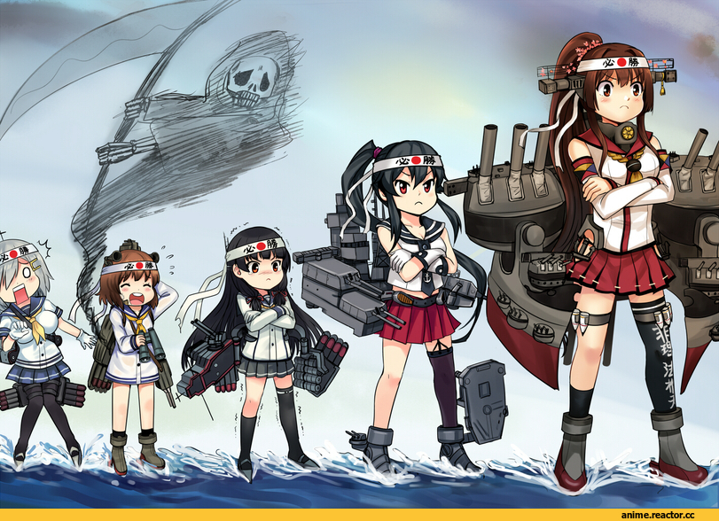 Light Cruiser Hime, Kantai Collection, mochitsu jou, Anime
