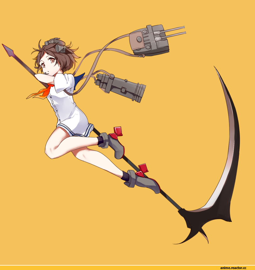 Yukikaze, Kantai Collection, unajuu, Anime