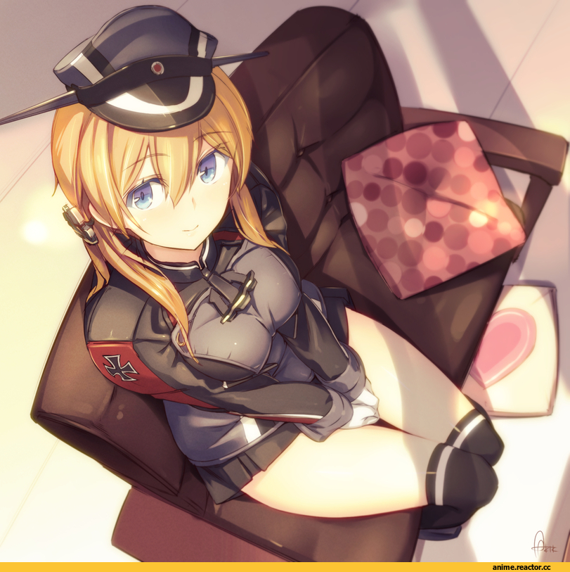 Kantai Collection, Prinz Eugen (Kantai Collection), azumi akitake, Anime Art, Large Breasts (Anime), Anime