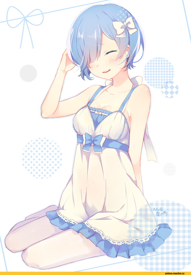Re Zero Kara Hajimeru Isekai Seikatsu, Rem (re zero), leafwow, Anime