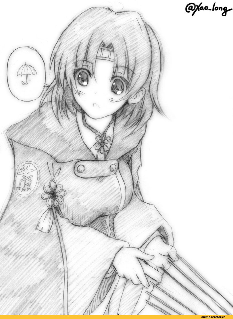 Chiyoda (Kantai Collection), Kantai Collection, chicken99, Monochrome (Anime), Anime