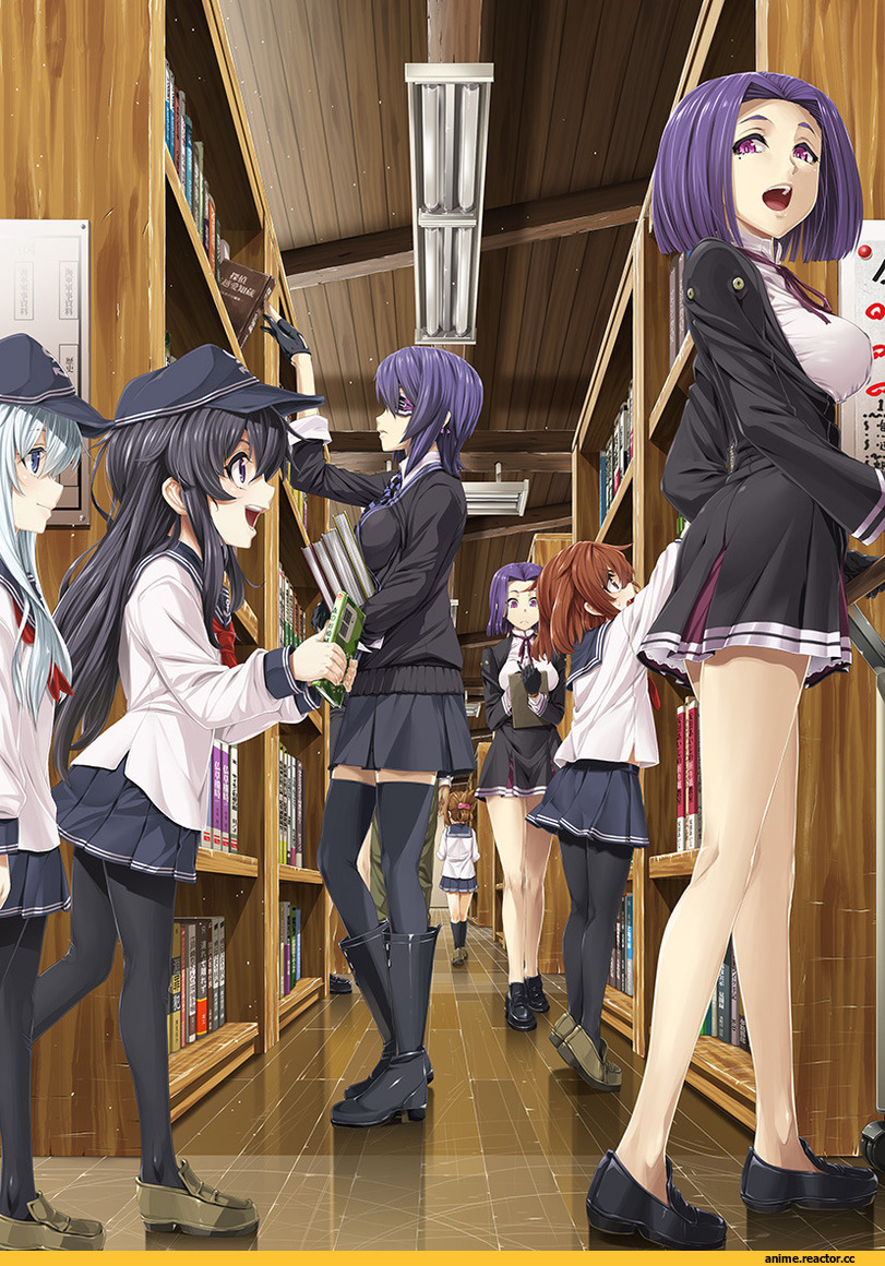 ifuji shinsen, Akatsuki, Kantai Collection, Hibiki (Kantai Collection), Ikazuchi, Inazuma (Kantai Collection), Tatsuta, Tenryuu, Anime