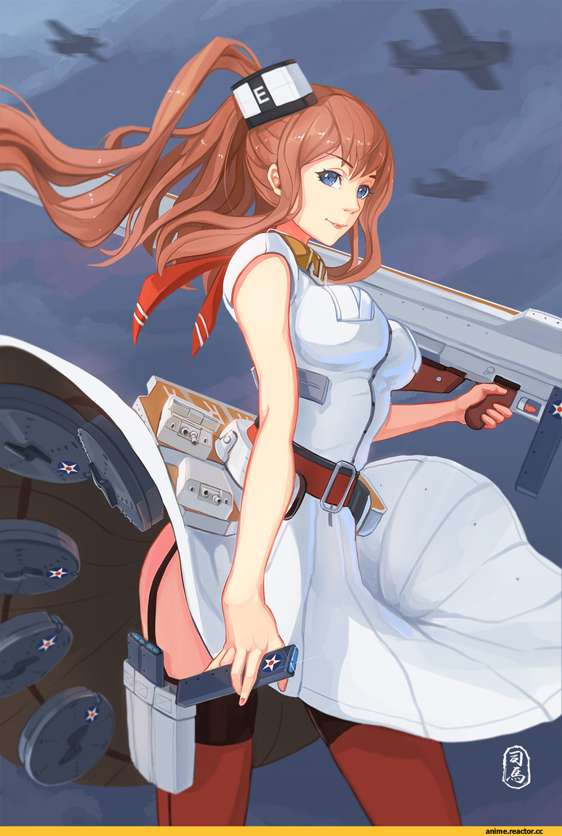 Kantai Collection, Saratoga (Kantai Collection), sima naoteng, Anime