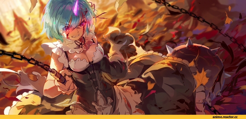 Rem (re zero), Re Zero Kara Hajimeru Isekai Seikatsu, baisi shaonian, Anime