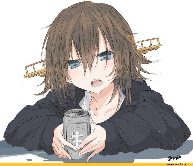 Hiei, Kantai Collection, nao (qqqbb), Anime