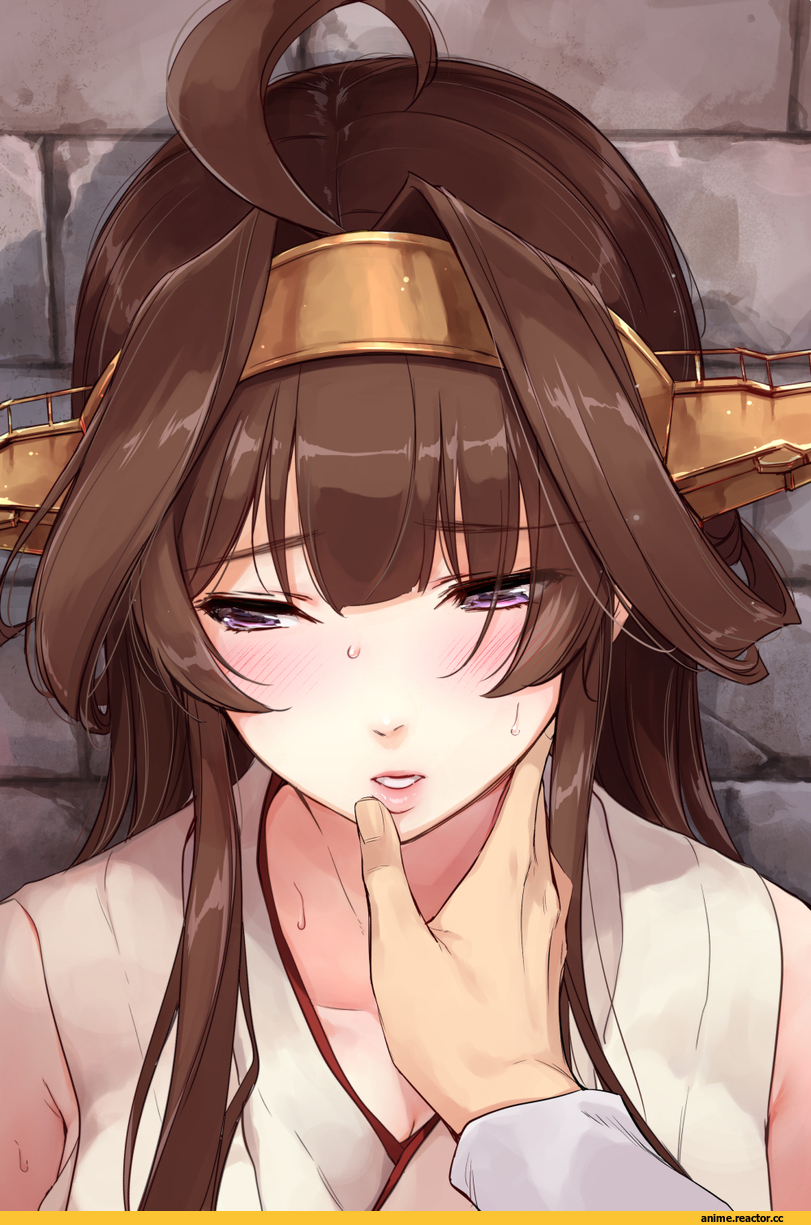 Kantai Collection, Kongou (Kantai Collection), umakuchi shouyu (into-rain), Anime Art, Anime