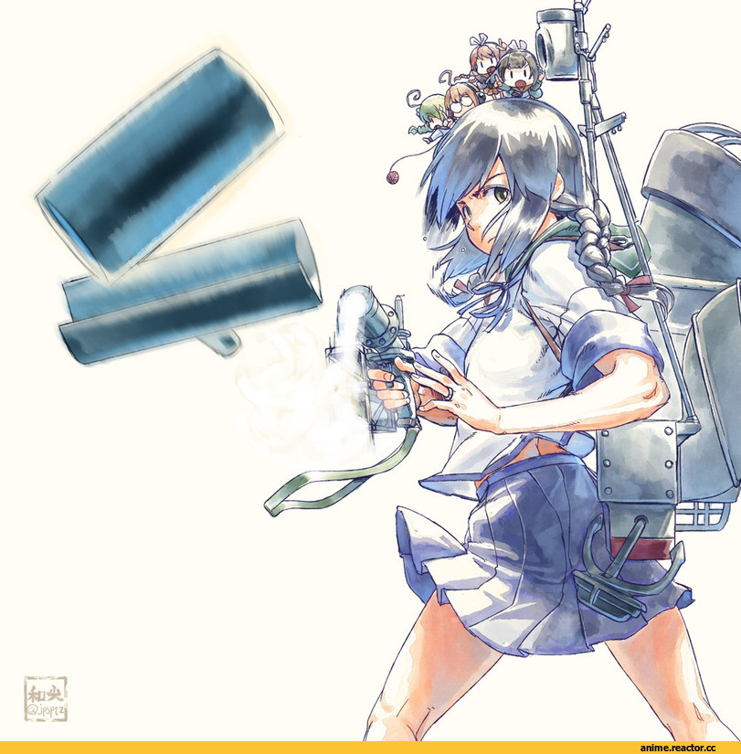 Kantai Collection, Fairy (Kantai Collection), Isonami (Kantai Collection), Nogiguchi KoHiro, makigumo (kantai collection), Teruzuki (Kantai Collection), Yuugumo (Kantai Collection), Anime